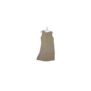 Kenar Tan Linen Sleeveless Dress - Women’s Size 6